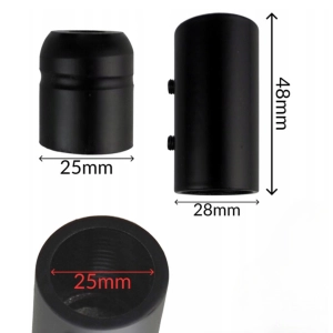 Uchwyt do Profili fi 25 Mocowanie Centralne Okrągłe balustrady harfy